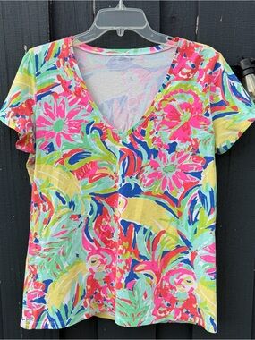 Lilly Pulitzer Michelle shirt, large